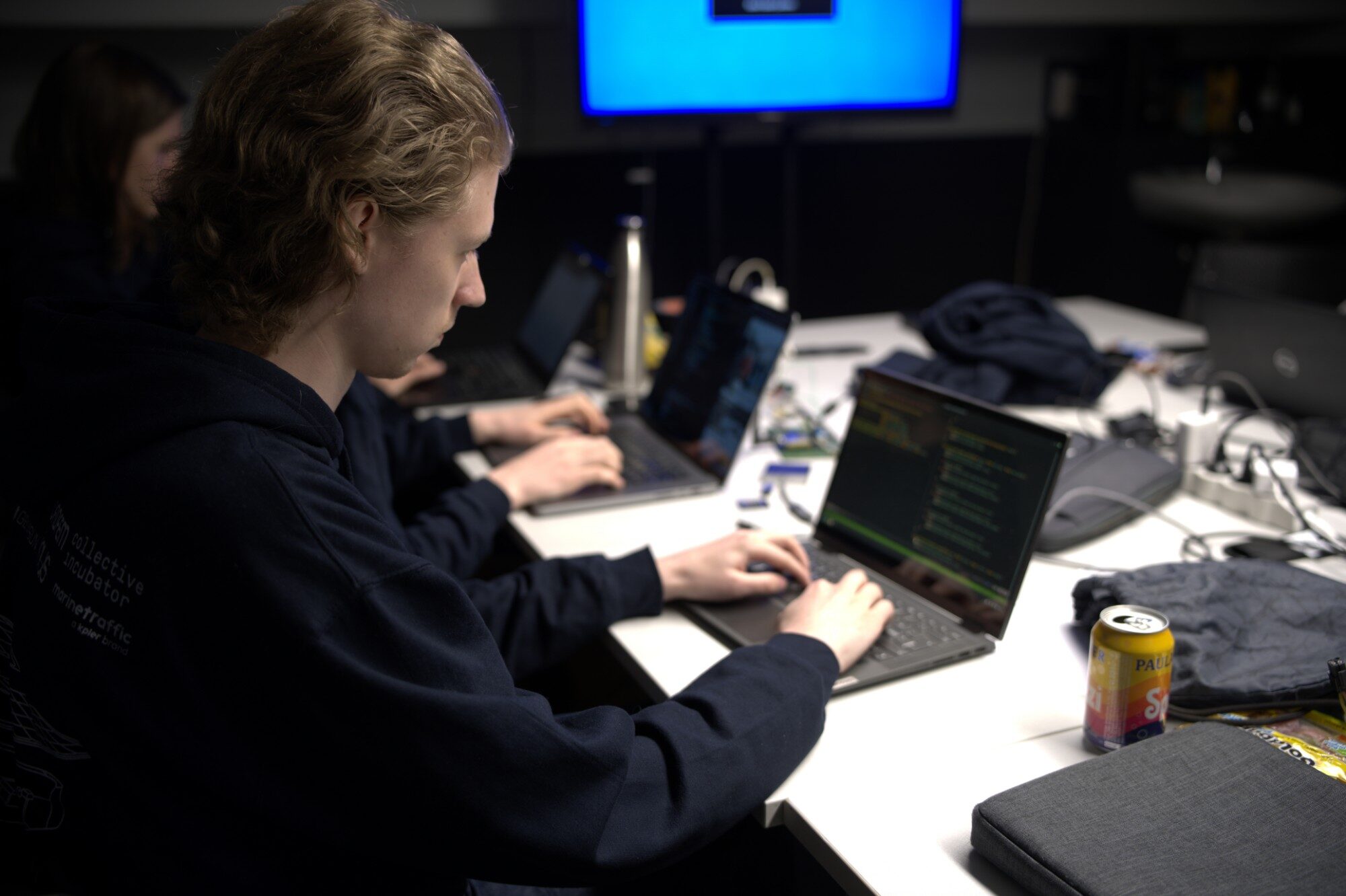 Working on the software